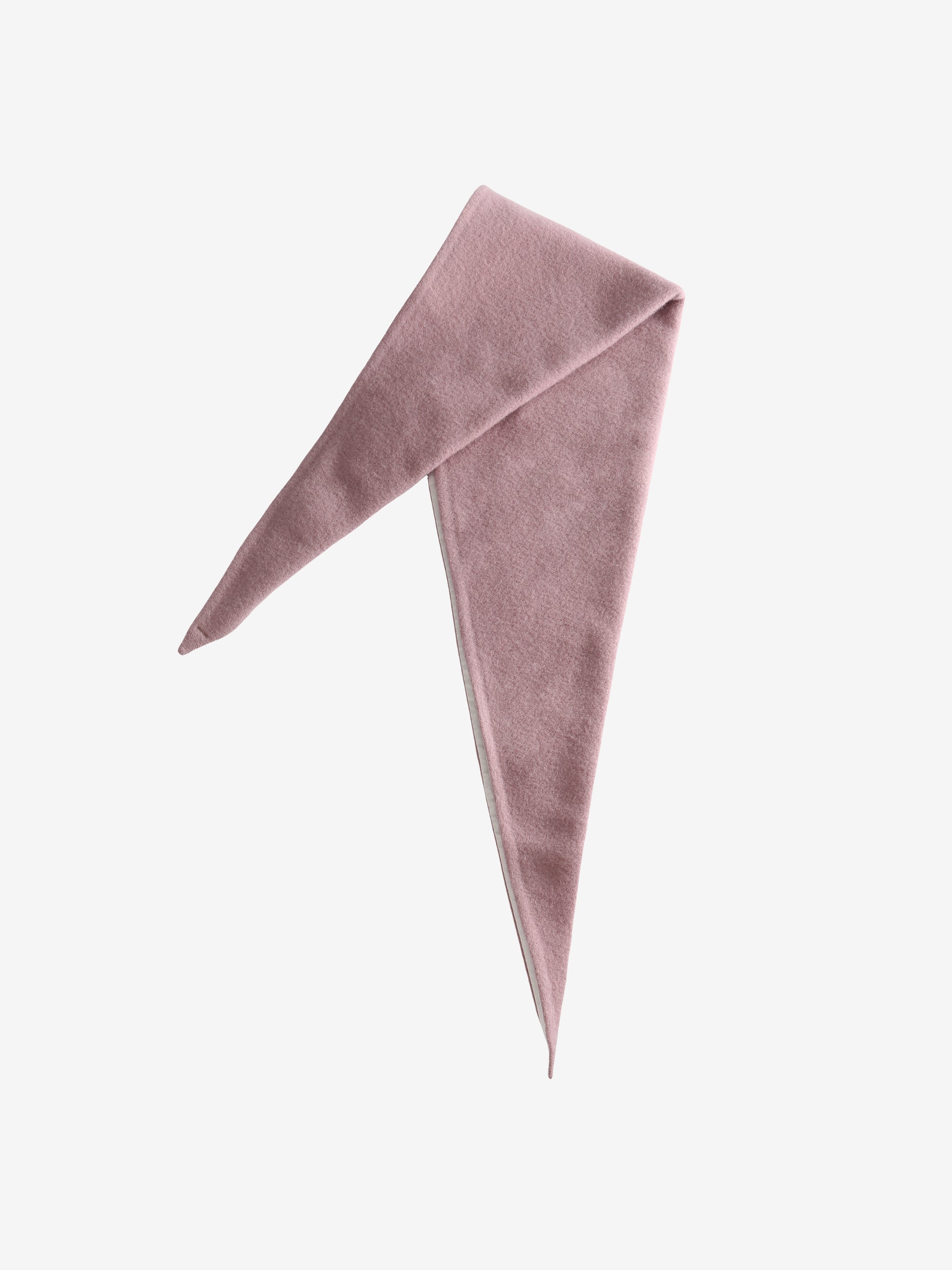 Pink scarf, front view