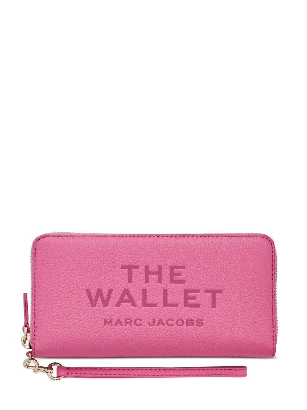 Pink wallet, front view