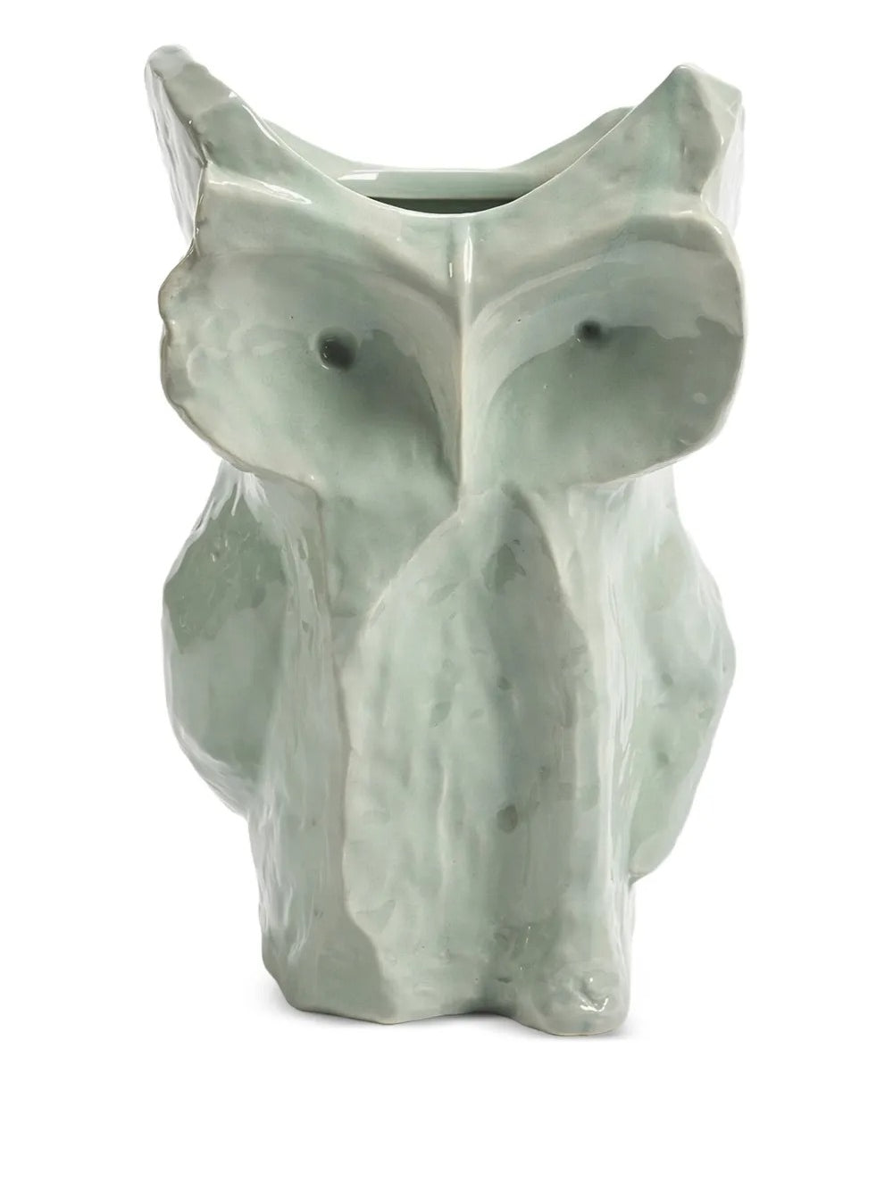 Blue vase, front view