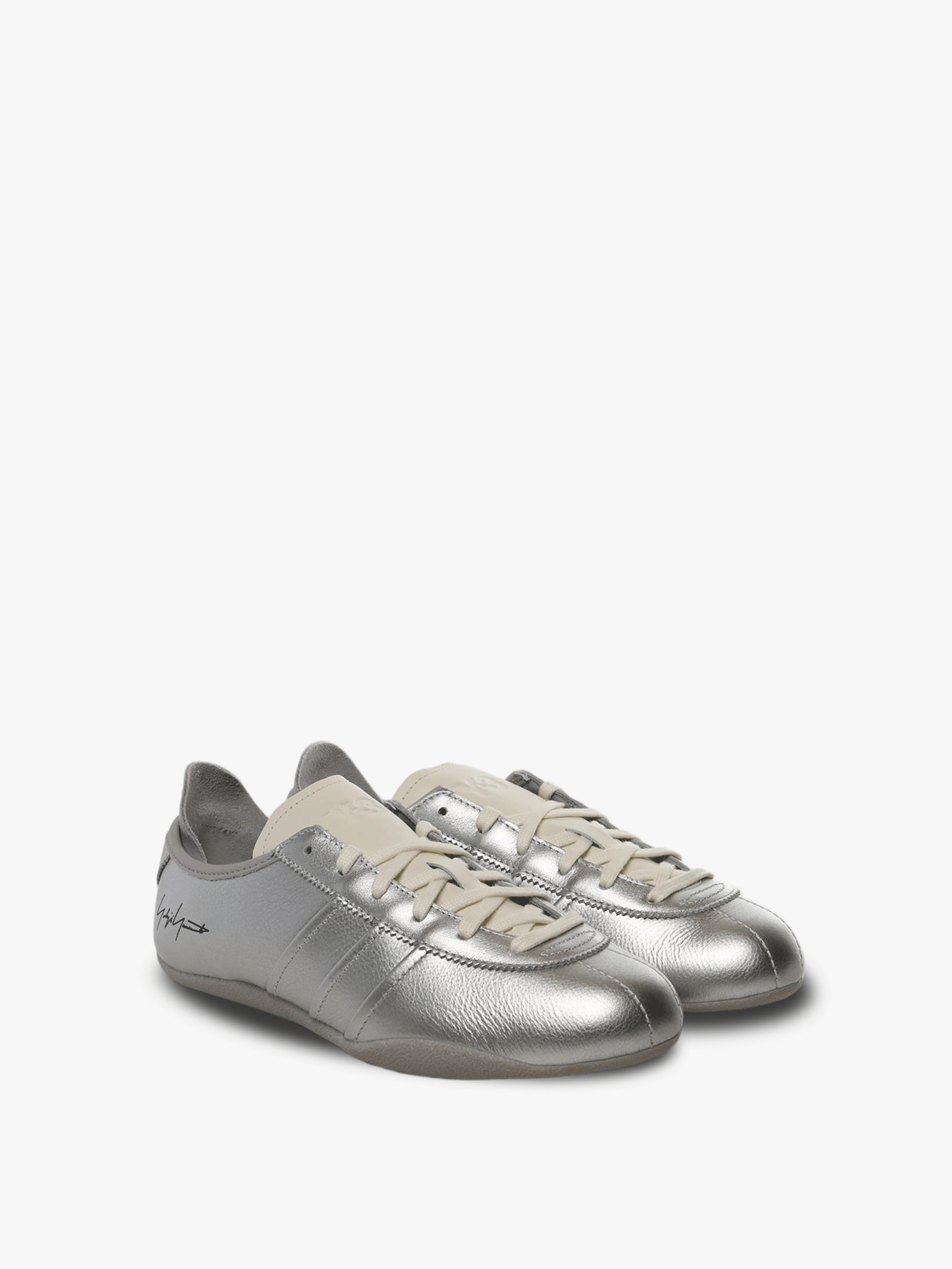 Grey shoes,side view