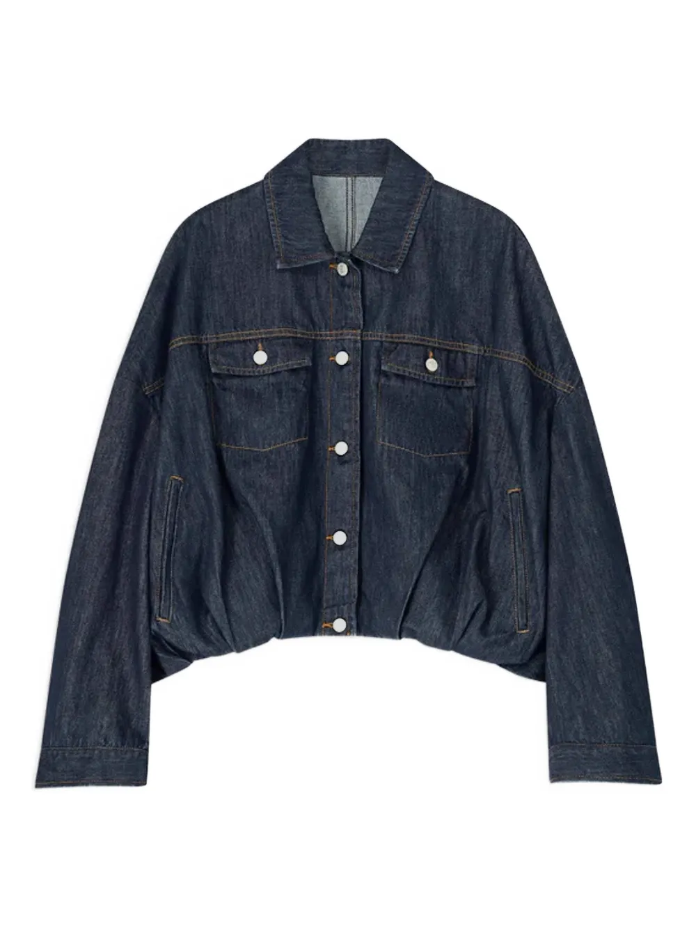 Navy jackets-coats, front veiw