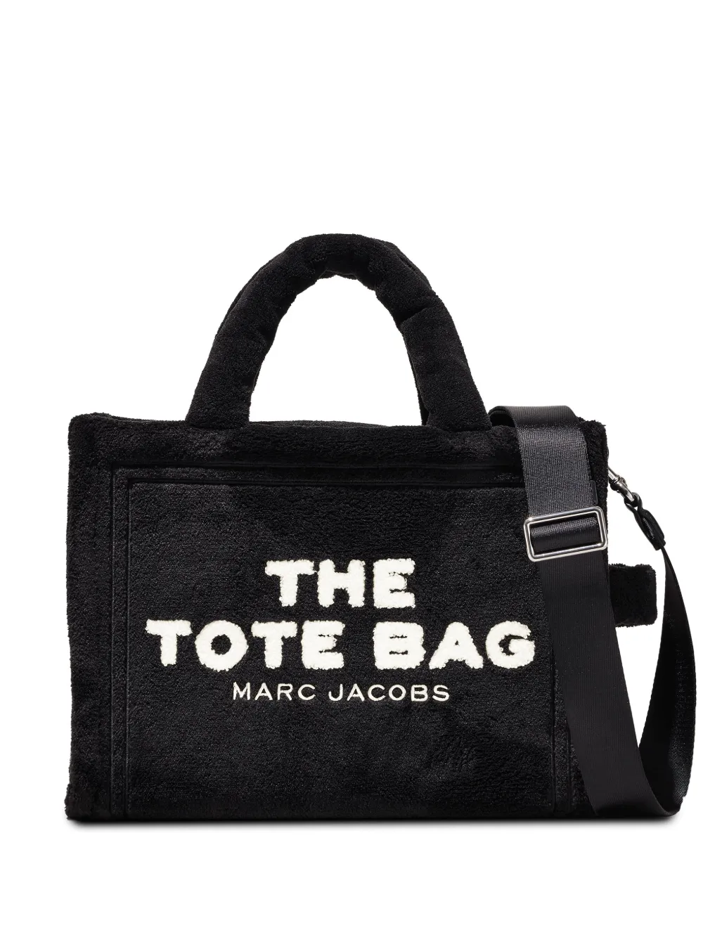 black bag, front view
