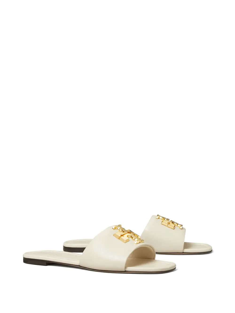 white loafers-mules,side view