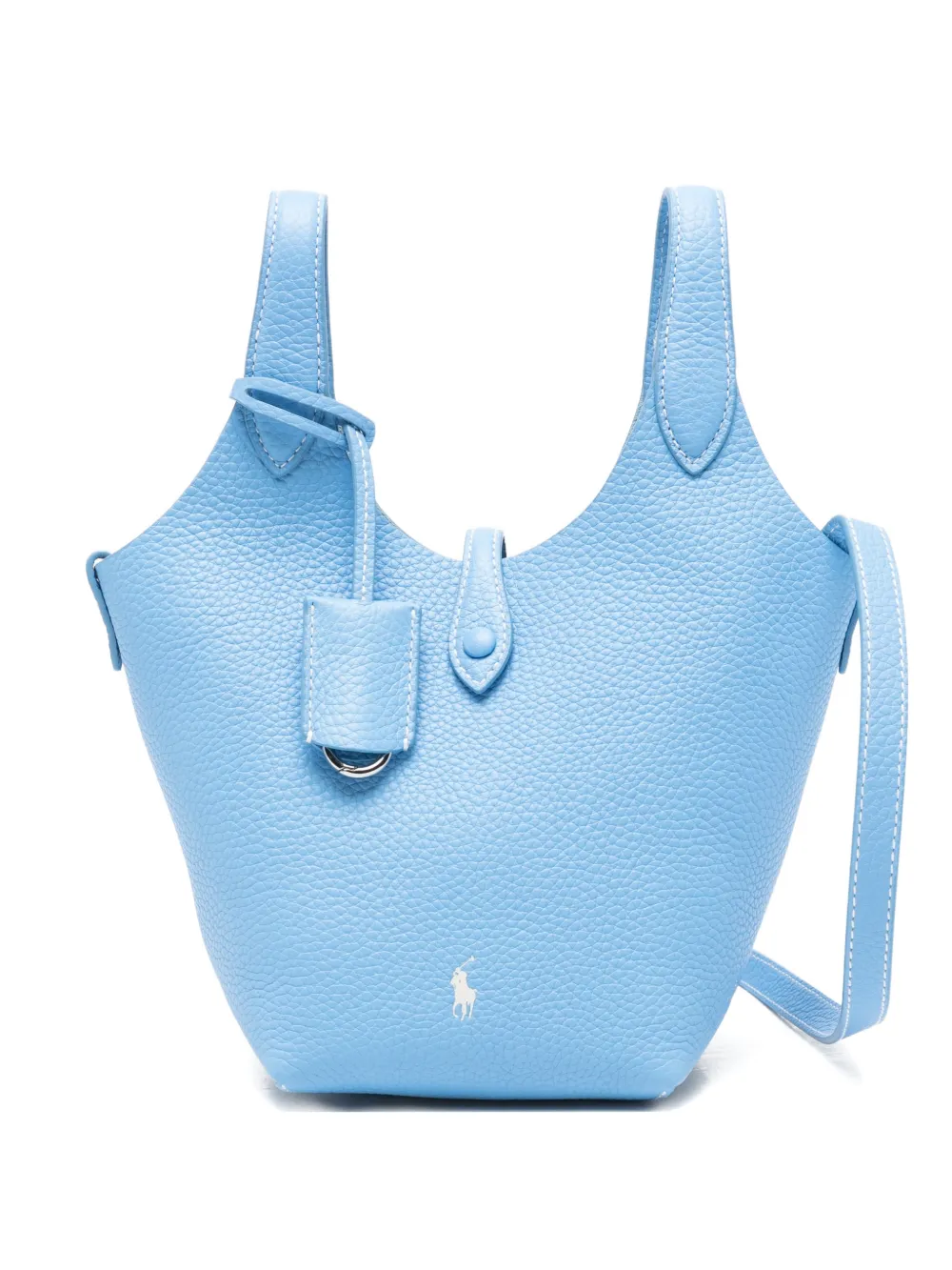 Blue bag, front view