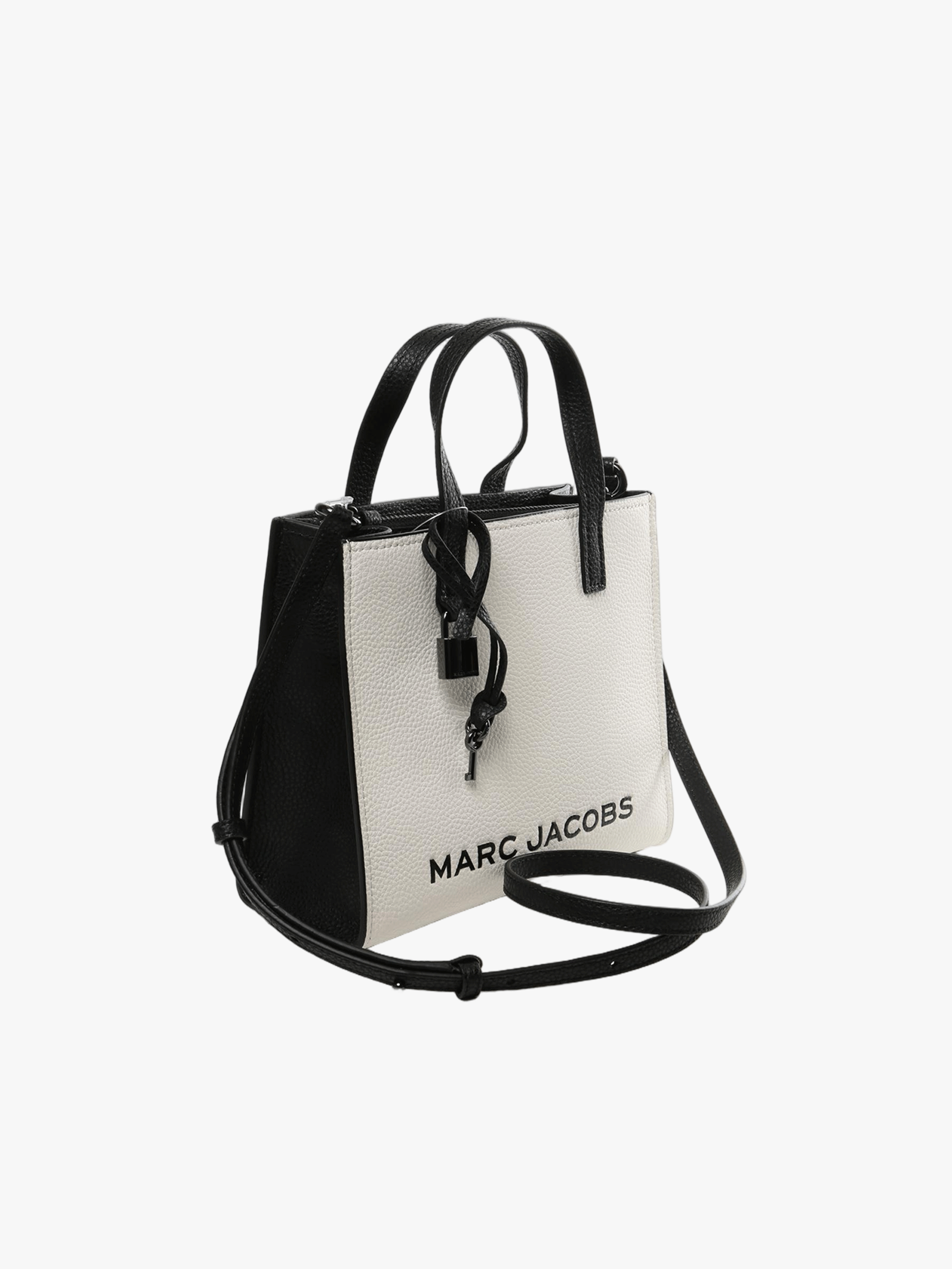 White bags, side view