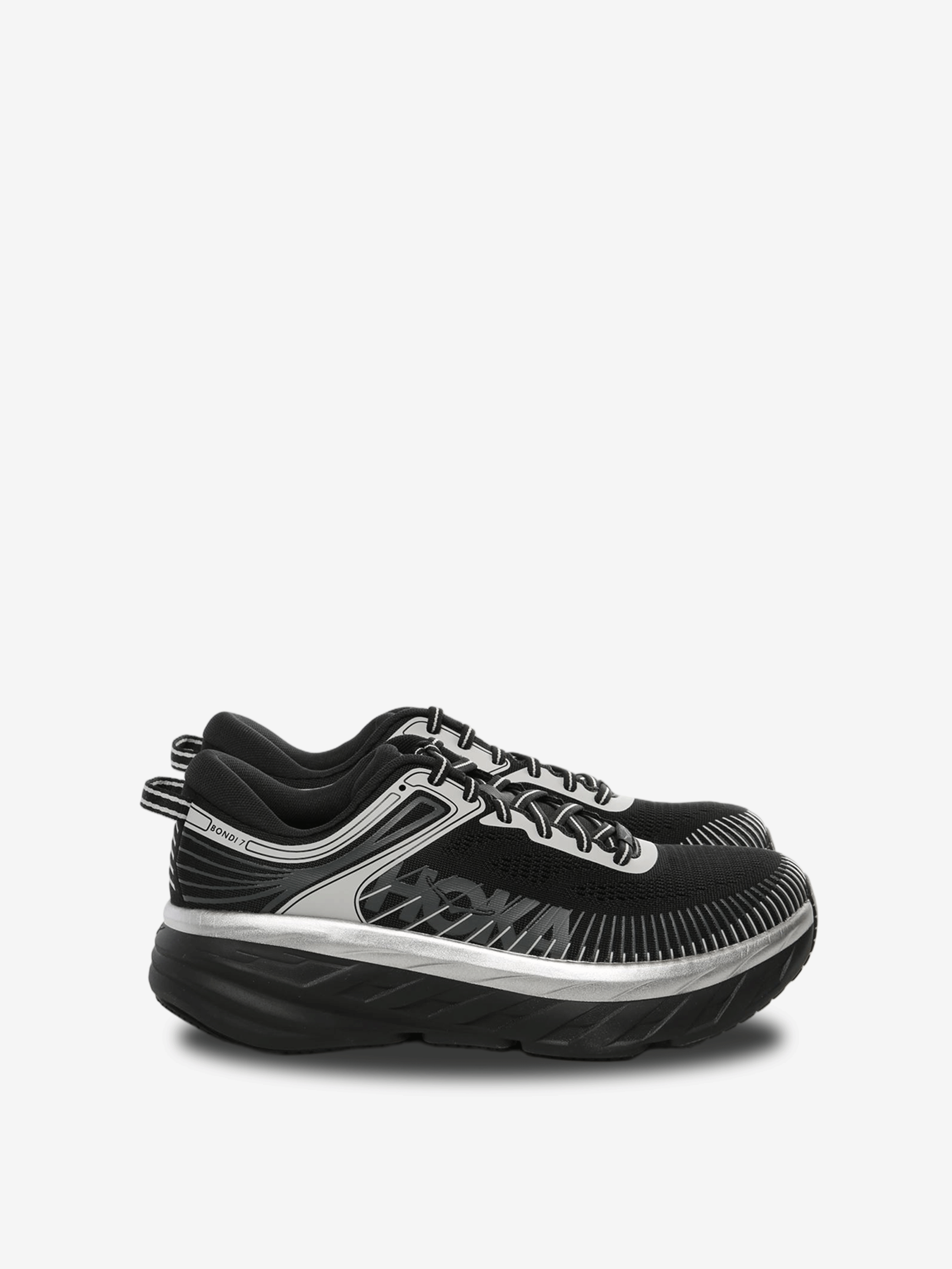 Black shoe,front view