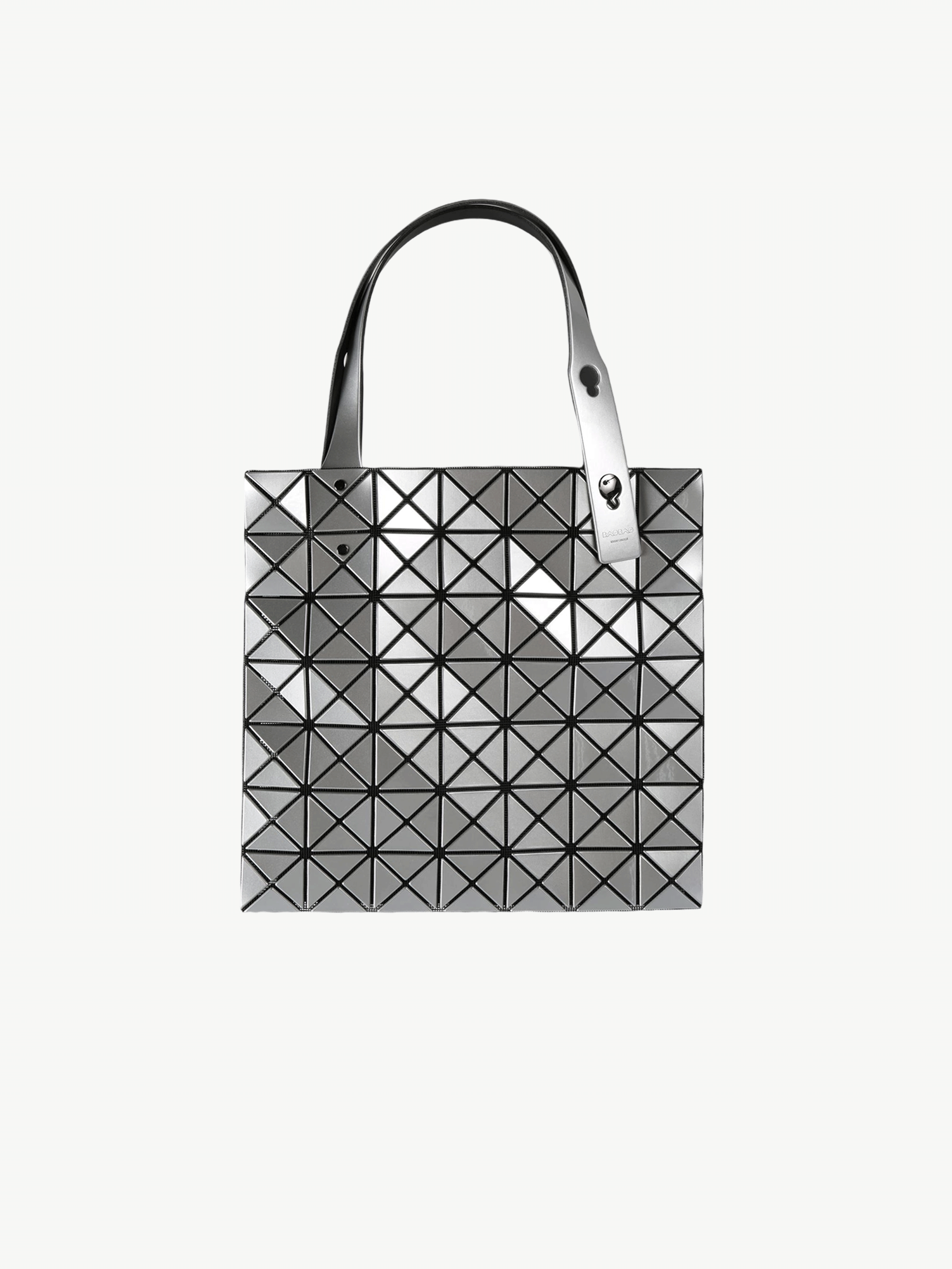 Grey bags, front view