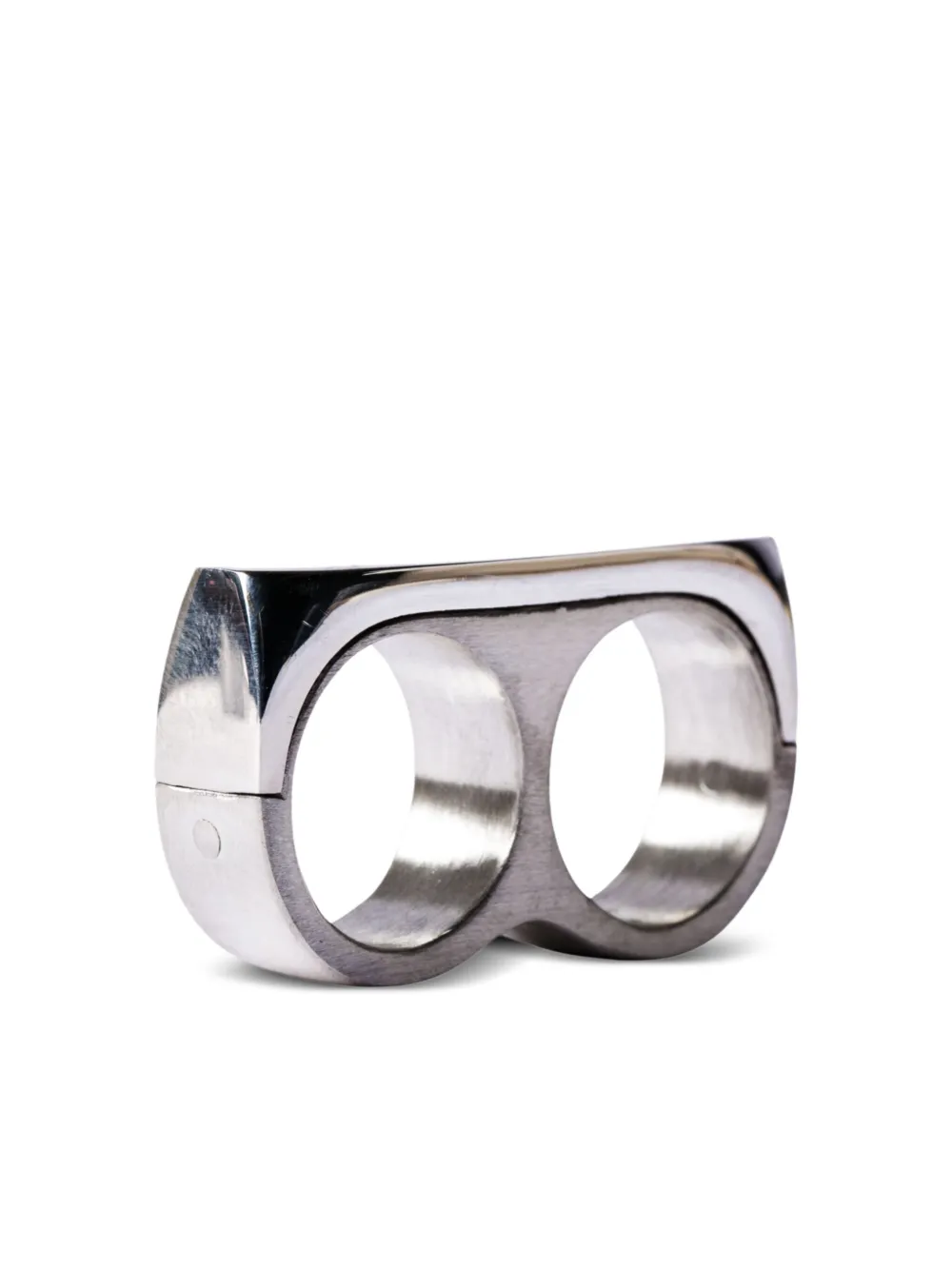 Grey rings, side view