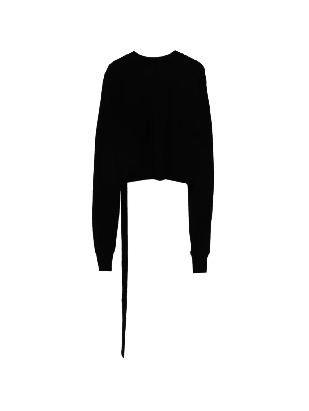 Black T-shirt,back view 